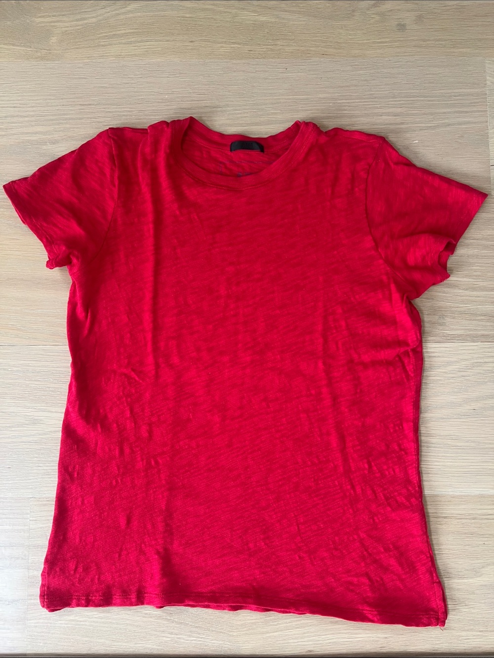 ATM Anthony Thomas Melillo Bright Red Short-Sleeve Tee size small S/P